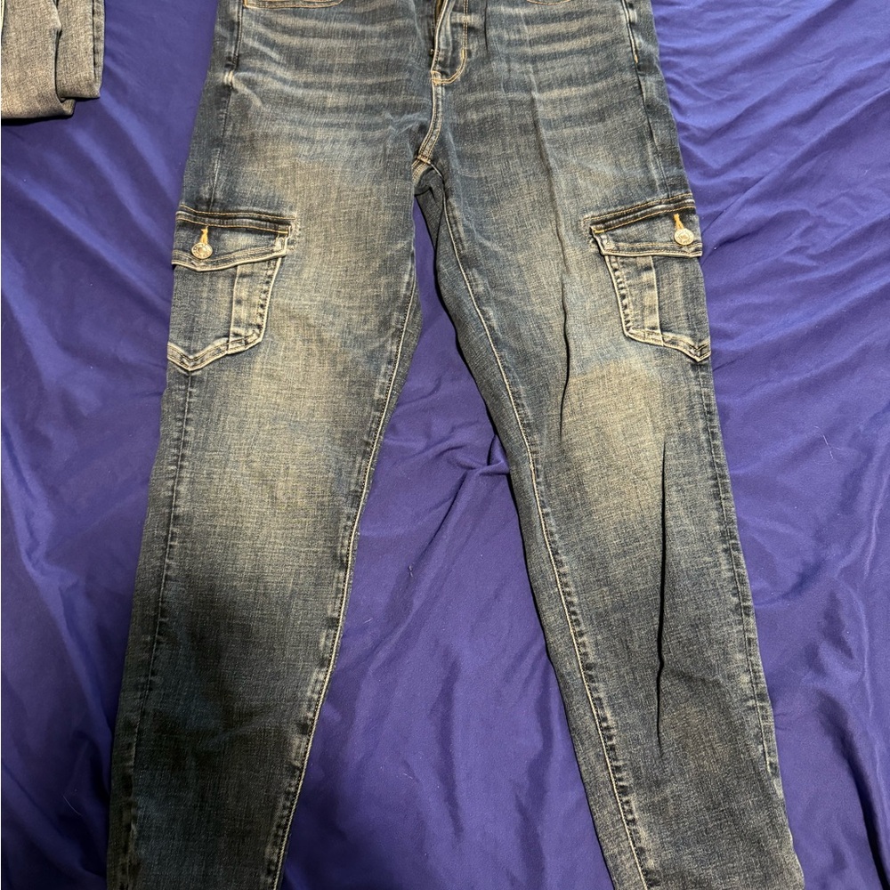 American Eagle Outfitters Blue Jeggings